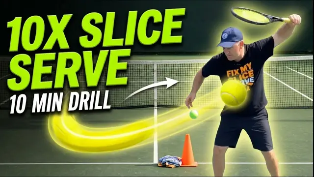 10X Your Slice Serve in 10 Minutes (This Drill Is Ridiculous)