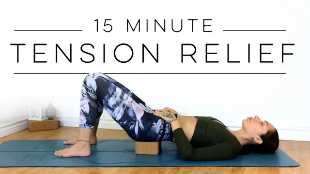 15 Minute Restorative Yoga for Lower Back Pain and Hip Tension
