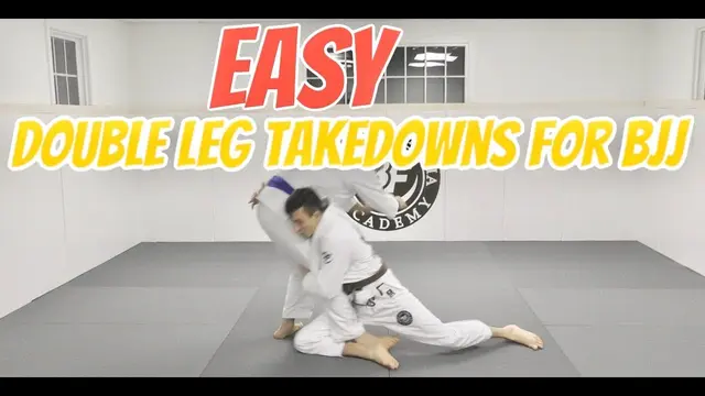 EASY Double Leg Takedowns For BJJ