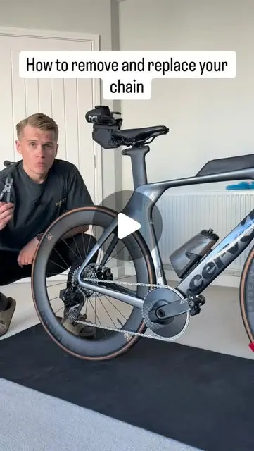 How to remove and replace your chain.