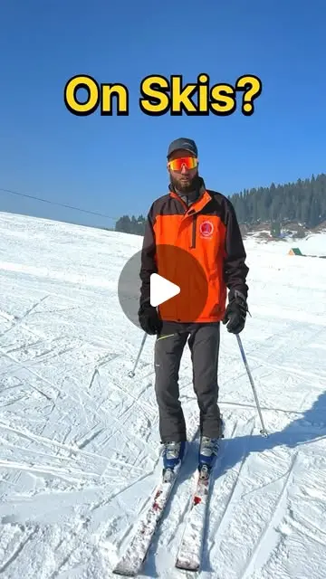 Learn how to Ski : 1st technique 'snowplough ... - Instagram