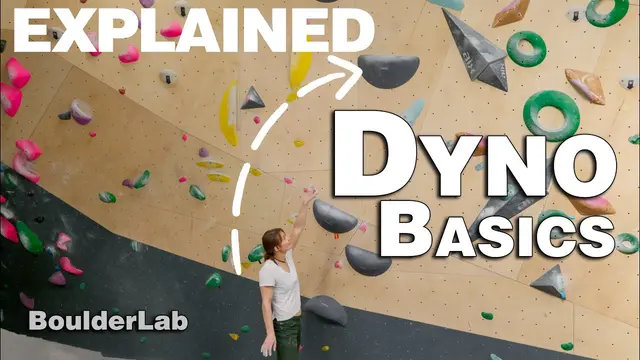 HOW TO DYNO at the climbing gym?! Learn the secrets behind the infamous dyno with Boulder Lab!