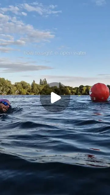 Learning to sight in open water? It's a key skill for open ... - Instagram