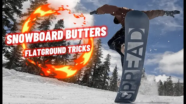 Snowboard Butters - GRATORI - Japanese Flat Ground Tricks in MAMMOTH