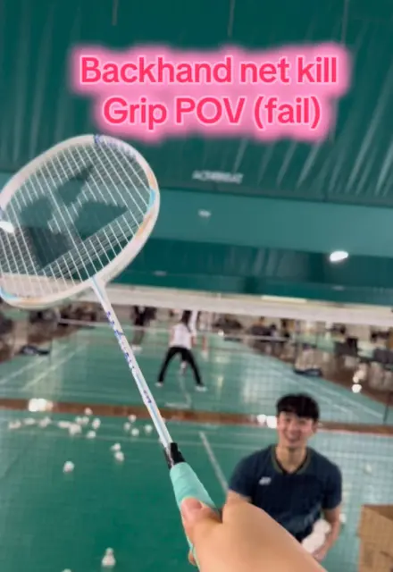 Mastering the Backhand Net Kill in Badminton