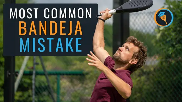 Is your padel BANDEJA too BOUNCY!?