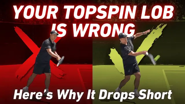 Teknik Topspin Lob yang Sering Dilakukan Salah oleh Kebanyakan Pemain