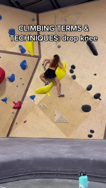 Mastering the Drop Knee Technique in Climbing - TikTok