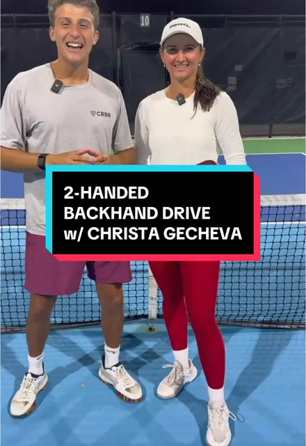 Master the Two-Handed Backhand Drive in Pickleball