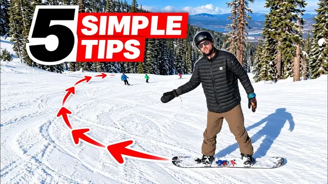 5 Simple Tips For Your First Snowboard Turn
