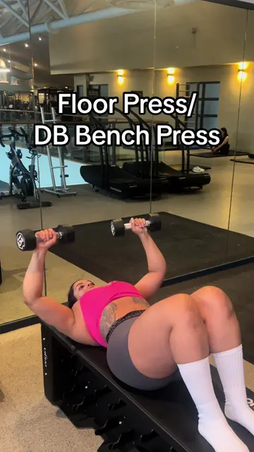 Mastering the Floor Dumbbell Press Technique | TikTok