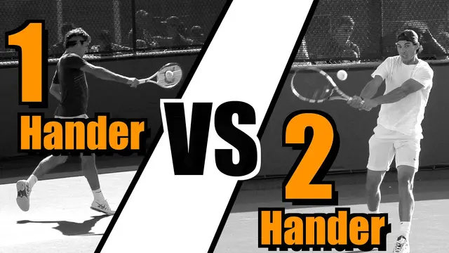 One Handed vs. Two Handed Backhand