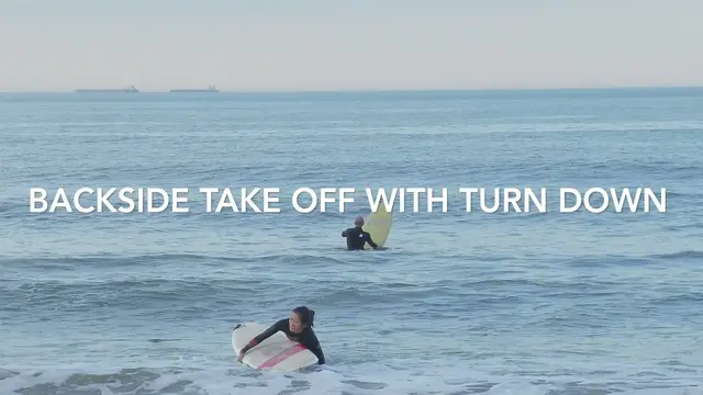 How To Take Off Backside and Turn Down In Front of a Closeout Section