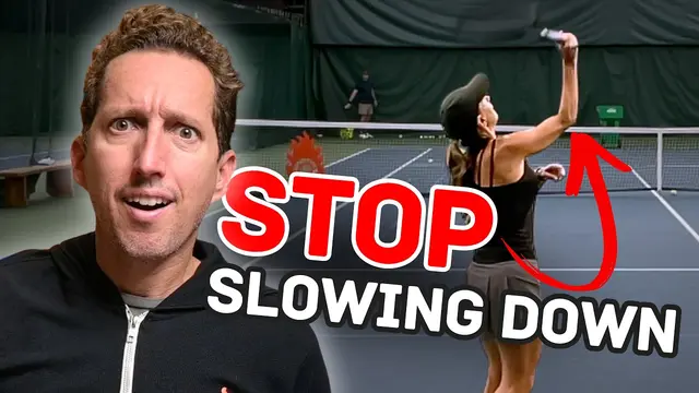 Your Second Serve Is Broken (And Slowing Down Is Making It Worse)