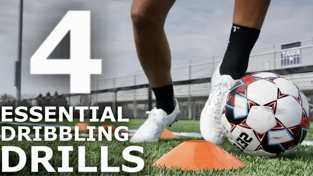 4 Essential Dribbling Drills For Footballers | Improve Your Close Control Dribbling