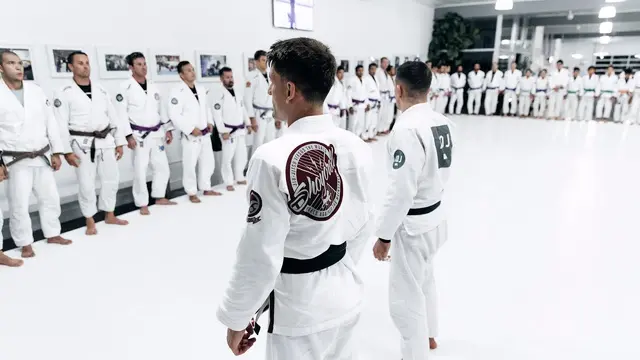 Rafael Mendes | Details for Belly Down Armbar from De La Riva | artofjiujitsu.com