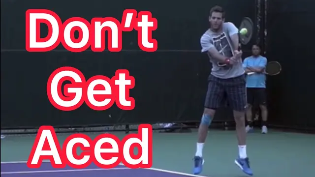 Advanced Return Of Serve Footwork (Pro Tennis Technique)