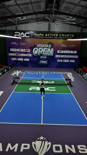 Playing Singles Pickleball Singlularly