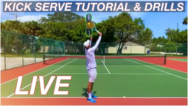 Live Kick Serve Tutorial & Drills