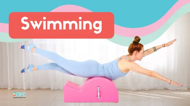Swimming on the Spine Corrector | Online Pilates Classes