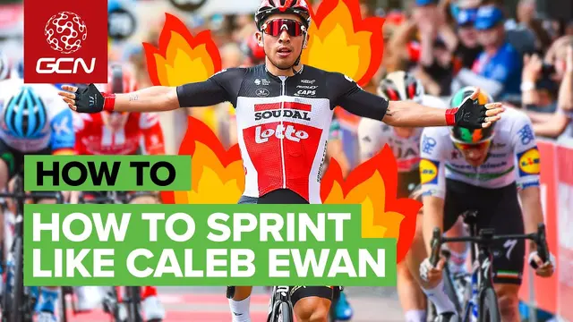 How To Sprint Like Caleb Ewan | GCN's Pro Cycling Tips