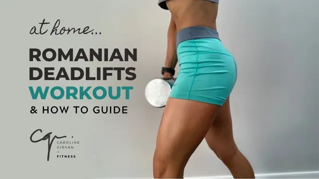 at Home ROMANIAN DEADLIFT | Workout & How To