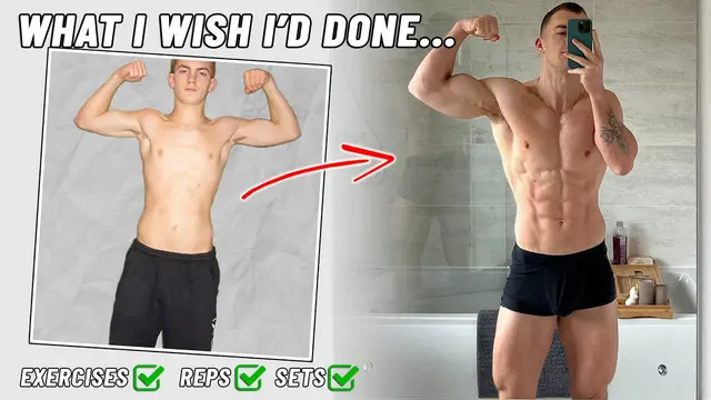 The Best Workout Routine for Complete Beginners **BUILD MUSCLE & LOSE FAT**