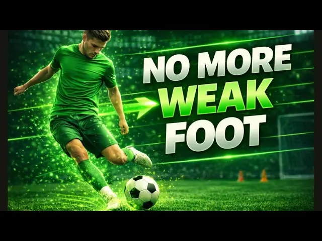 How To Shoot With Your Weak Foot (Improve Power + Accuracy)