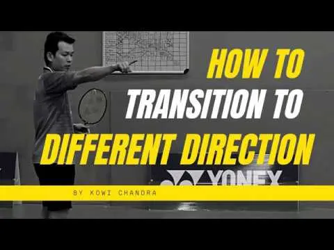 Mastering Badminton : Footwork Transition to Different Direction (Split Step Part 2)