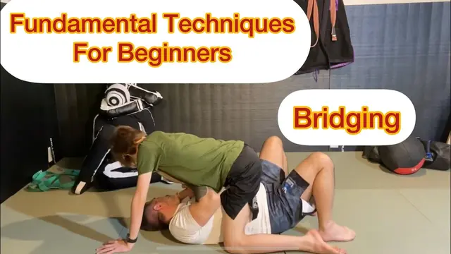 Fundamentals for Beginner Jiu Jitsu Bridging - Solo and Partner