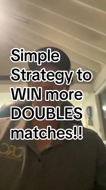 Key Strategy to Win More Doubles Tennis Matches | TikTok