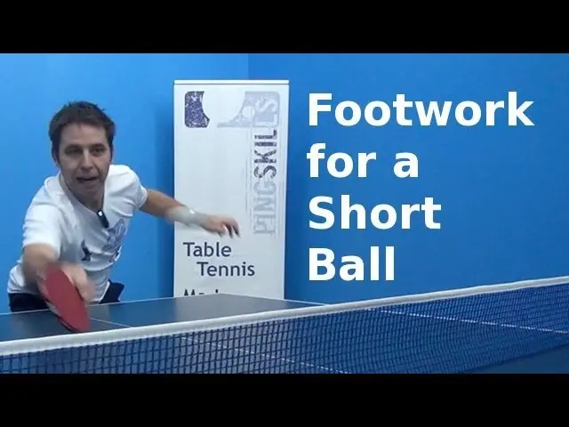 Footwork for a Short Ball | Table Tennis | PingSkills