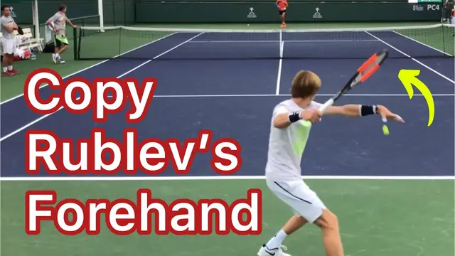 Copy THIS From Andrey Rublev’s Forehand (Advanced Tennis Technique)