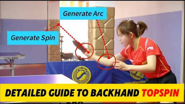 Detailed Guide to Backhand Topspin | Backhand Rip | Backhand Drive