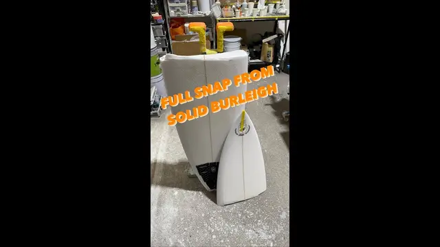 HOW TO REPAIR A SNAPPED SURFBOARD IN 5 MINUTES