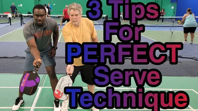3 Secrets To A Consistent Pickleball Serve