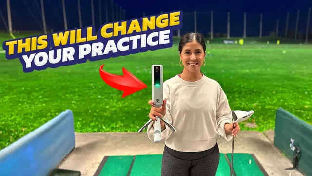 Golf Driving Range Practice Launch Monitor Distance | Beginner Golfer