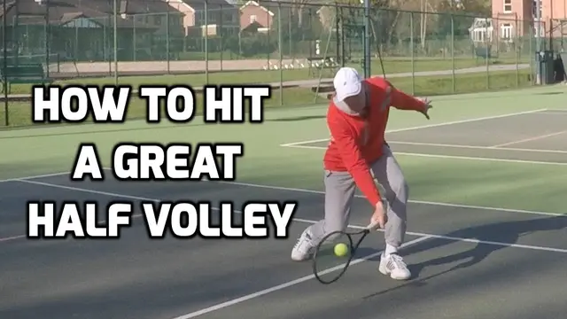 How To Hit A Half Volley