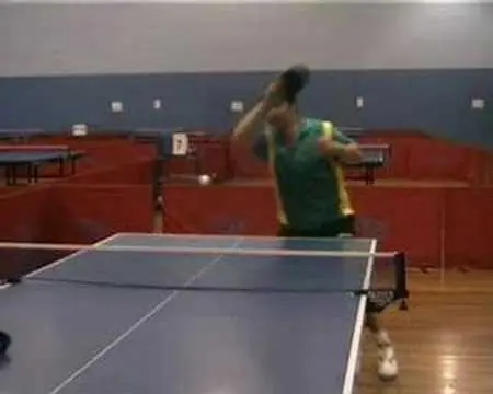 Table Tennis Forehand Topspin Against Backspin Lesson