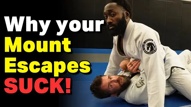 5 Reasons You’re Mount Escapes Suck in BJJ