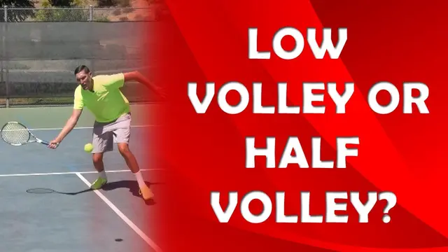 Low Volley or Half Volley? | VOLLEY TIPS