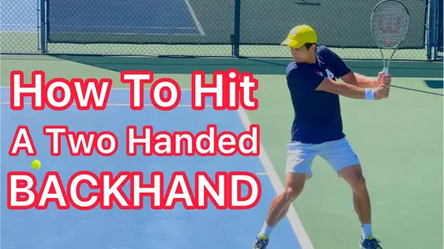 How To Hit A Two Handed Backhand (Tennis Technique Explained)