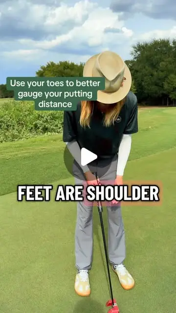 Putting distance control