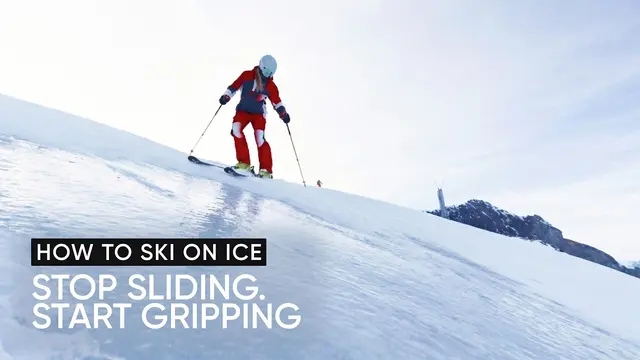 How to Ski on Ice | Stop Sliding. Start Gripping
