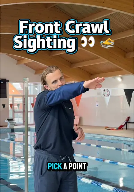 Front Crawl Sighting Techniques for Open Water - TikTok