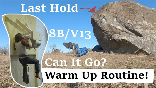 My Warm Up & Training Routine For 8B/V13 Climbing