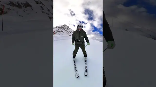 How to ski icy narrow slopes