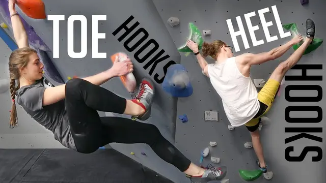 HEEL HOOKS & TOE HOOKS CLIMBING!