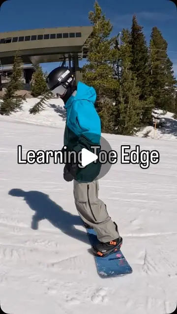 Toeside turns