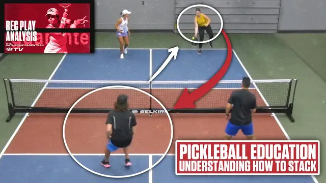 Return of Serve + Stacking Pickleball Strategies